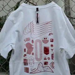 ナイキ NIKE tシャツ バックプリント 東京プリント ユニセックス 古着