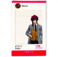 新品★A3！★エースリー★冬組【有栖川誉】インステカードコレクション★1枚