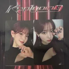 kep1er チェヒョン トレカ kep1going