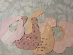 ピンク系スタイ4枚セット