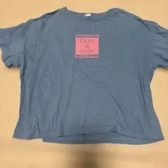 FRUIT OF THE LOOM キッズ Tシャツ ブルー