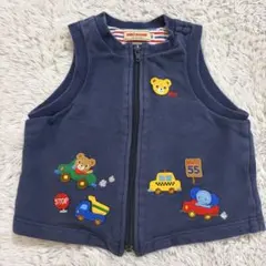 ミキハウス ベスト 80