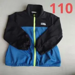 キッズ ジャケット 110cm ブラック ブルーのサムネイル