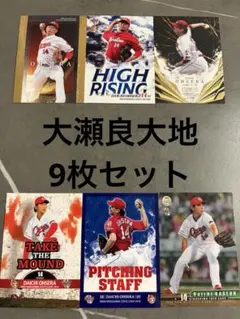 プロ野球チップス　BBM 大瀬良大地 広島東洋カープ カード 8枚セット