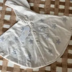 【新品】ジェラートピケ　ベビー　ポンチョ　80-90