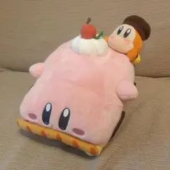 星のカービィ　KIRBY CAFE くるまほおばりケーキ　ぬいぐるみ　一番くじ