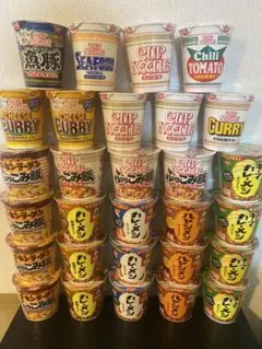 【大容量】日清カップヌードル9個、カレーメシ13個、ぶっこみ飯7個