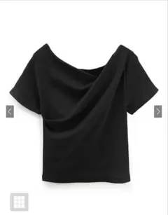 ドレープカシュクールトップス