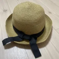 URBAN RESEARCH DOORS リボン付き麦わら帽子