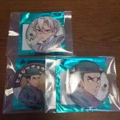 鬼滅の刃 純喫茶 AGF 不死川実弥 悲鳴嶼行冥 缶バッジ