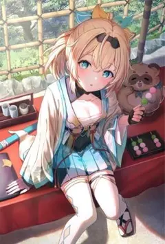 C105 茶々蔵 ホロライブ　風真いろは　 B2タペストリー　コミケ 風真いろは B2 タペストリー ホロライブ hololive 未開封 うみぼうず