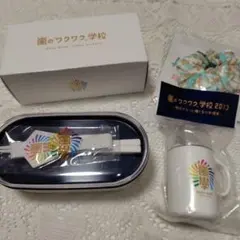 嵐グッズ　ランチボックス・歯ブラシ・シュシュ