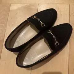 女性 ローファー 黒のサムネイル