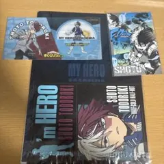 僕のヒーローアカデミア 轟焦凍 クリアファイル ステッカー ポストカード
