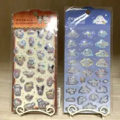 ☆キャンドゥ ぷくっとシール サンリオキャラクターズ＆シナモロール