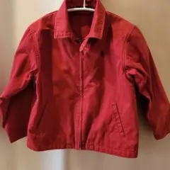 ポロ●ラルフローレン キッズ120 ジャケットコート 上着 春秋 赤