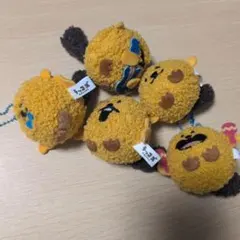 ラッコズ　ポールチェーンつきぬいぐるみ　5個セット　未開封