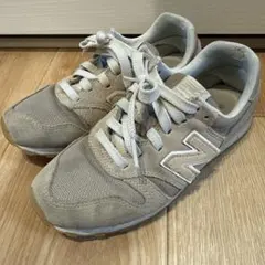 New Balance ベージュスニーカー23.0使用感あり