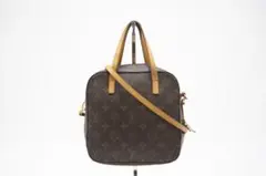 LOUIS VUITTON 2WAYバッグ モノグラム スポンティーニ ブラウン