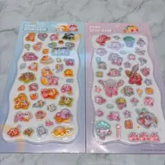 星のカービィ 立体シール 3Dシール 2枚セット キャラクターシール