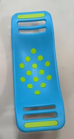 ファットブレイン　ティーターポッパー バランスボード 屋内遊具　ブルーのサムネイル