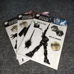 機動戦士ガンダム　デコステッカー　3点セット　希少