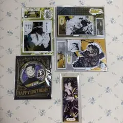 呪術廻戦 夏油傑 名場面 ジオラマフィギュア バースデイ缶バッジ 絵札缶バッジ