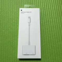 純正　Apple Lightning to Digital AV Adapter
