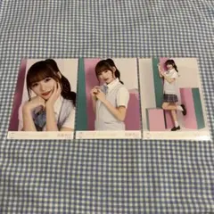 =LOVE 音嶋莉沙 生写真 イコノイフェス2021制服衣装 3種 コンプ