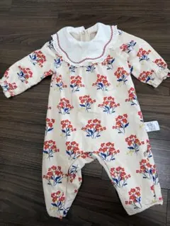 moimoln花柄ロンパース Tサイズ