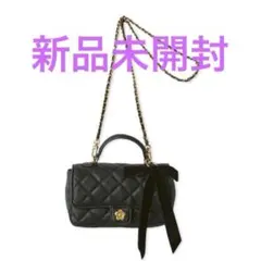 リリーブラウン　マリークワント　チェーンショルダーバッグ　BLK 新品未開封