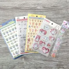 【新品】ボンボンドロップシール ウォーターシール ディズニーシール 4枚セット