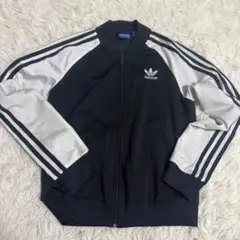 adidas トラックジャケット M ネイビー/ホワイト