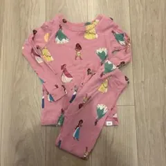 【2回使用】GAP ディズニー　プリンセス　部屋着　パジャマ