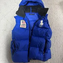 Polo Ralph Lauren ダウンベスト S 青