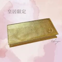 皇居財布 シャンパンゴールド 未使用 折り財布 皇居 財布 金色 人気 皇居 財布 折りたたみ 二つ折り シャンパンゴールド 新色 - メルカリ