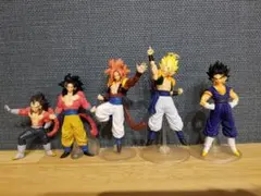 ドラゴンボール HGシリーズ　ゴジータ・ベジット5対セットのサムネイル