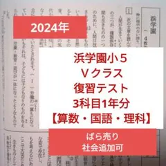 2025年最新】浜学園 復習テスト 小5の人気アイテム - メルカリ