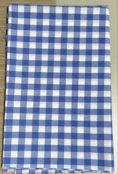 はぎれ／水通し不要生地《マリンブルー》