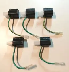 [新品未使用]3P→2Pコンセント変換プラグ 変換アダプター　5個セット