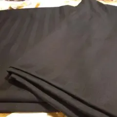まとめ買い歓迎ストライプ模様の黒とダークグレー生地