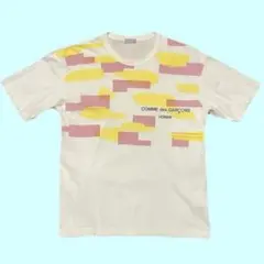 希少】コムデギャルソンオム 田中オム 90s ロゴプリントTシャツ - メルカリ