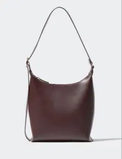 ブラウン ショルダーバッグ