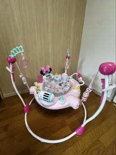 ミニー ジャンプ機能付きおもちゃ ピンク 東京都直接引渡し