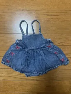 デニムロンパース 70cm