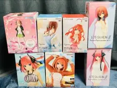 五等分の花嫁 フィギュア 7点セットのサムネイル