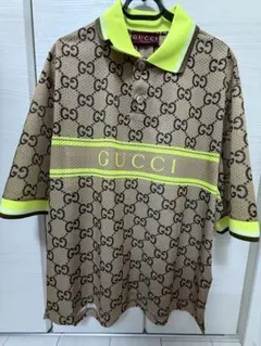 GUCCI GGロゴ メッシュ ポロシャツ XSのサムネイル