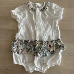 花柄ロンパース 70cmのサムネイル