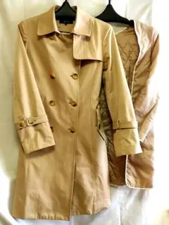 コムサイズム トレンチコート Mサイズ ライナー付き COMME CA ISM