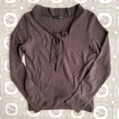 marble ink/カットソー ドット襟